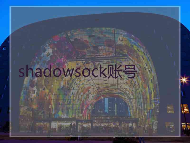 shadowsock账号